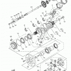YXZ1000R EPS  (YXZ10YMXML) Коленчатый вал и Поршень