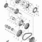 WOLVERINE X2 EPS (YXE85WPBLL) Сцепление