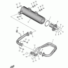 WOLVERINE X2 EPS (YXE85WPBLL) Выхлопная система