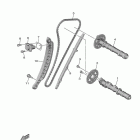 WOLVERINE X2 EPS (YXE85WPBLL) Цепь механизма газораспределения