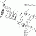 R05RD68AA RANGER XP Brake caliper, front