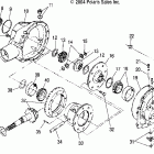 R05RD68AA RANGER XP Gearcase, rear