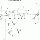 R05RD68AA RANGER XP Brake lines / master cylinder
