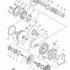 VIKING EPS  (YXM70VPALG) Сцепление