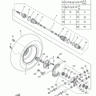 VIKING EPS  (YXM70VPALG) Заднее колесо 2