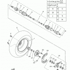 VIKING EPS  (YXM70VPALG) Переднее колесо 2