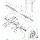 YXE70WPAJL/YXE70WPAJW Переднее колесо