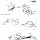 JET SKI ULTRA 310R (JT1500NKF) Наклейки