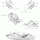 JET SKI ULTRA LX (JT1500KKF) Decals(khf)