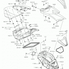 JET SKI ULTRA 310R (JT1500NKF) Hull middle fittings