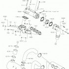 JET SKI ULTRA 310X (JT1500LKF) Глушитель