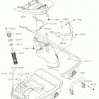 JET SKI ULTRA LX (JT1500KKF) Hull rear fittings
