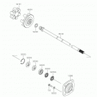 JET SKI SX-R (JS1500AKF) Ведущий вал