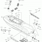 JET SKI SX-R (JS1500AKF) Hull