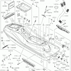JET SKI ULTRA LX (JT1500KKF) Hull