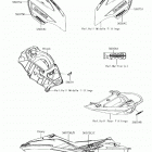 JET SKI ULTRA 310X (JT1500LHF) Decals(lhf)