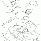 JET SKI STX-15F Hull middle fittings