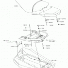 JET SKI ULTRA 310X (JT1500LHF) Сиденье