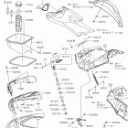 JET SKI ULTRA LX Hull front fittings