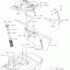 JET SKI ULTRA 310X (JT1500LHF) Hull rear fittings