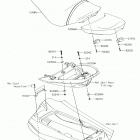 JET SKI ULTRA 310R (JT1500NHF) Сиденье