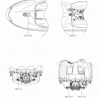 JET SKI SX-R (JS1500AHF) Лейбл предостережения
