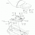 JET SKI ULTRA 310X (JT1500PGF) Сиденье