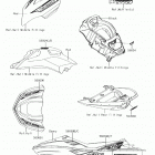 JET SKI ULTRA 310X (JT1500PGF) Decals(pef)