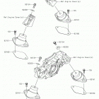 JET SKI STX-15F Крепление двигателя