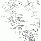 JET SKI ULTRA 310X Hull middle fittings