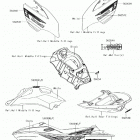 JET SKI ULTRA 310X (JT1500LHF) Decals(lef)