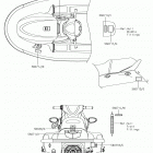 JET SKI STX-15F Лейбл предостережения