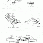 JET SKI ULTRA 310X (JT1500PGF) Decals(pgf)