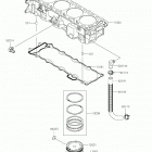 JET SKI SX-R Цилиндр(ы) /  поршень