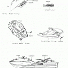 JET SKI ULTRA 310X (JT1500PGF) Decals(phf)