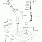JET SKI ULTRA 310LX Топливный бак