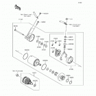 SX-R (JS1500-AHF) Стартер