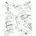 JET SKI STX-15F (JT1500-AGF) Hull front fittings