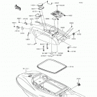 SX-R (JS1500-AHF) Engine hood