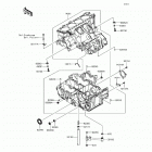 ER-6n (ER650-EGF) Картер двигателя
