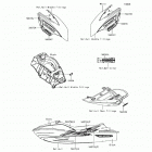 JET SKI ULTRA 310LX (JT1500-MGF) Decals(mgf)