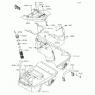 JET SKI STX-15F (JT1500-AGF) Hull rear fittings