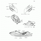 JET SKI STX-15F (JT1500-AGF) Наклейки