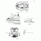 JET SKI STX-15F (JT1500-AGF) Лейбл предостережения