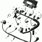 2- GTX 230 Жгут проводов и электрический блок