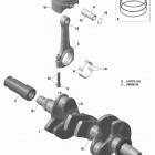 003 - Spark TRIXX 01- crankshaft and pistons  - 903