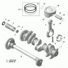 1- WAKE 155 Коленвал и поршни