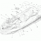 1- RXT 230 09- decals - rxt engine 1500 ho ace package std