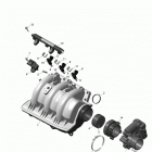 GTS 90 02- air intake manifold and throttle body - 900-90...