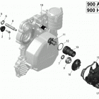 GTS 90 01- engine cooling - 900-900 ho ace
